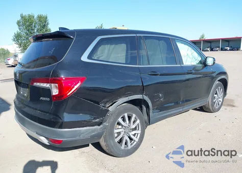 2019 Honda Pilot Ex-L z USA, uszkodzony, nr VIN 5FNYF6H57KB034218